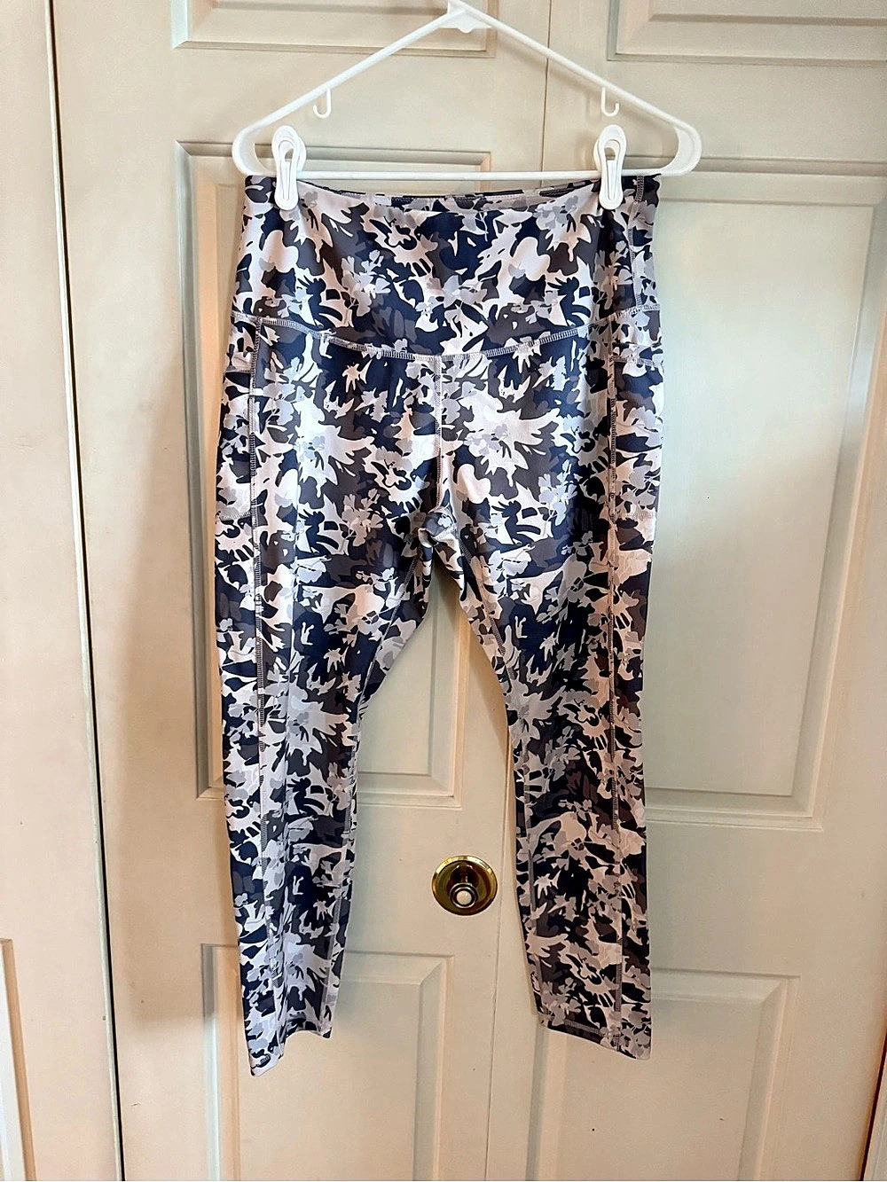 LegEnd Active Camo Leggings Blue & Gray
